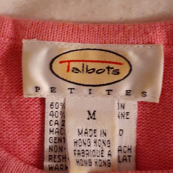 Talbots Petites Woman's Medium sweater tank top - Picture 1 of 4